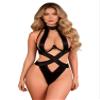 ohyeahlady Plus Size Lingerie for Women Sexy Cut Out Bodysuit One Piece Teddy Underwear Naughty Underwire Jumpsuit Babydoll Lingerie Size 12 14 view 1