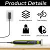 5V Charger for Philips One Blade Charger Cord, Replace Cable for Philips Shaver Charger Compatible With S3145/ Qp2724/ Qp2734/ Qp2824/ Qp2834/ S7887/ Mg5950/ Mg7950, Usb A Charging Shaver Cable (2Pcs view 2