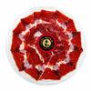 80g Iberico de Bellota Ham Slices on a Plate view 1