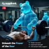 Supplmnt. Creatine Gummies 5000mg Lab-Tested 120ct Max Strength Muscle Growth/Recovery Supplements for Men & Women Creatine Monohydrate Plus B12 and L-Taurine Chewable Gummies, Blueberry Flavour view 2