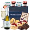 Patisserie Valerie Luxury Prosecco Cream Tea Gift Set - Afternoon Tea Gift Set with Fresh Scones, Prosecco, Handmade Brownies, Jam, Clotted Cream & Tea Food Hamper view 1