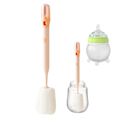 Vjeybv Bottle Sponge Brush | Water Bottle Cup Sponge with Extended Handle | Multi-function Bottle Cleaner Sponge Brushes For Cleaning Baby Bottle, Mugs, Kitchen, Glasses