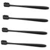 Ipetboom 4pcs Travel Soft Toothbrushes Extra Soft Toothbrush for Adults Aesthetic Lightweight Compact Non-Slip for Camping view 1