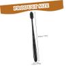Ipetboom 4pcs Travel Soft Toothbrushes Extra Soft Toothbrush for Adults Aesthetic Lightweight Compact Non-Slip for Camping view 2