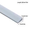 YZWZZXC Wheelchair Ramps for Doorways, Door Threshold Ramp, Strong Toughness, can be Cut, Load Bearing Capacity 2200 lbs, Suitable for All Doorways and Step Bases(1.2cm/0.5in) view 2