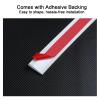 YZWZZXC Wheelchair Ramps for Doorways, Door Threshold Ramp, Strong Toughness, can be Cut, Load Bearing Capacity 2200 lbs, Suitable for All Doorways and Step Bases(1.2cm/0.5in) view 4