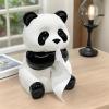 Tissue Box Cover | Panda Shape Napkin Box | Paper Storage Box, Cute Cartoon Tissue Paper Holder Box for Desk Home Decor Bathroom view 3