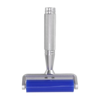 GRCFUMO Silicone Roller for Dirt, Silicone Manual Roller, Dust Removal Sticky Roller, Washable Lint Roller for No Dust Workshop Home (20 Inch)