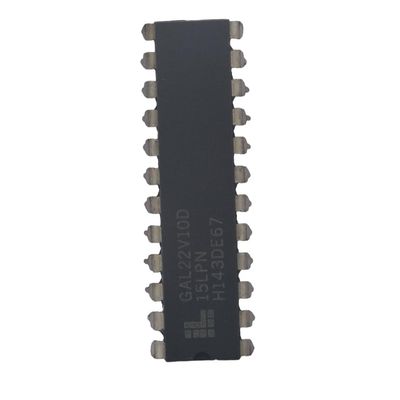 10pieces GAL22V10D-15LP GAL22V10D-15LPI GAL22V10 DIP-24