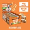 Uncle Jack's Protein Flapjacks 12 x 100g - | 15g Protein | High Protein | 440kcal per bar | Carrot Cake view 3