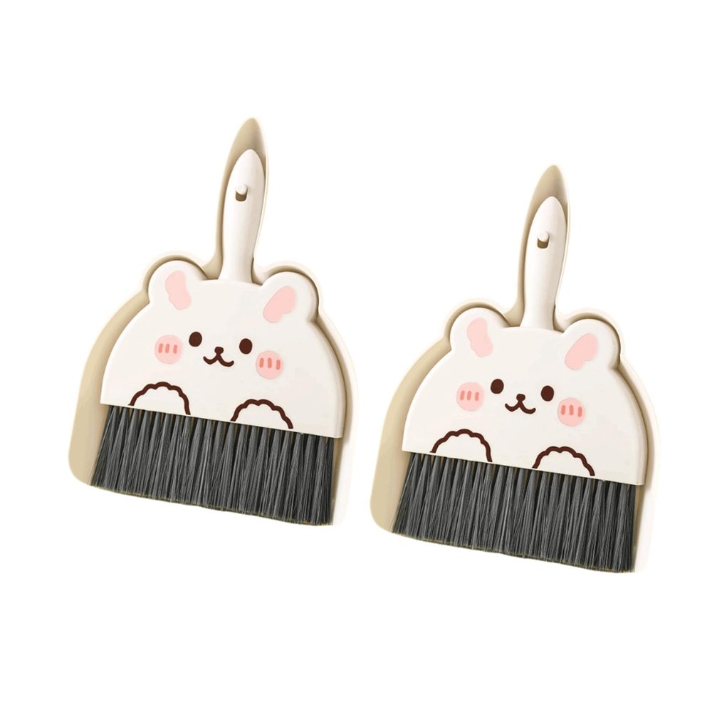 Plastic Mini Broom Dustpan Set Short Handle Broom Dustpan Household Multifunctional Snap-On Dustpan Broom