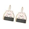 Plastic Mini Broom Dustpan Set Short Handle Broom Dustpan Household Multifunctional Snap-On Dustpan Broom view 1