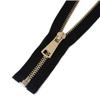 zipsreplacement zip two way zipzip for jacketheavy duty zipTwo Way Zip 60-150cm Sliders Zipper for Sewing Jacket Coat Zippers Down Zips Repair Kit Accessories(BlackGoldSingle,70cm) view 1