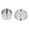 Stainless Steel Coffee Pods Refillable Coffee Capsules Stainless Steel Double Filtration Reusable Coffee Pods for CAFFITALY for TCHIBO Series Coffee Machines view 4