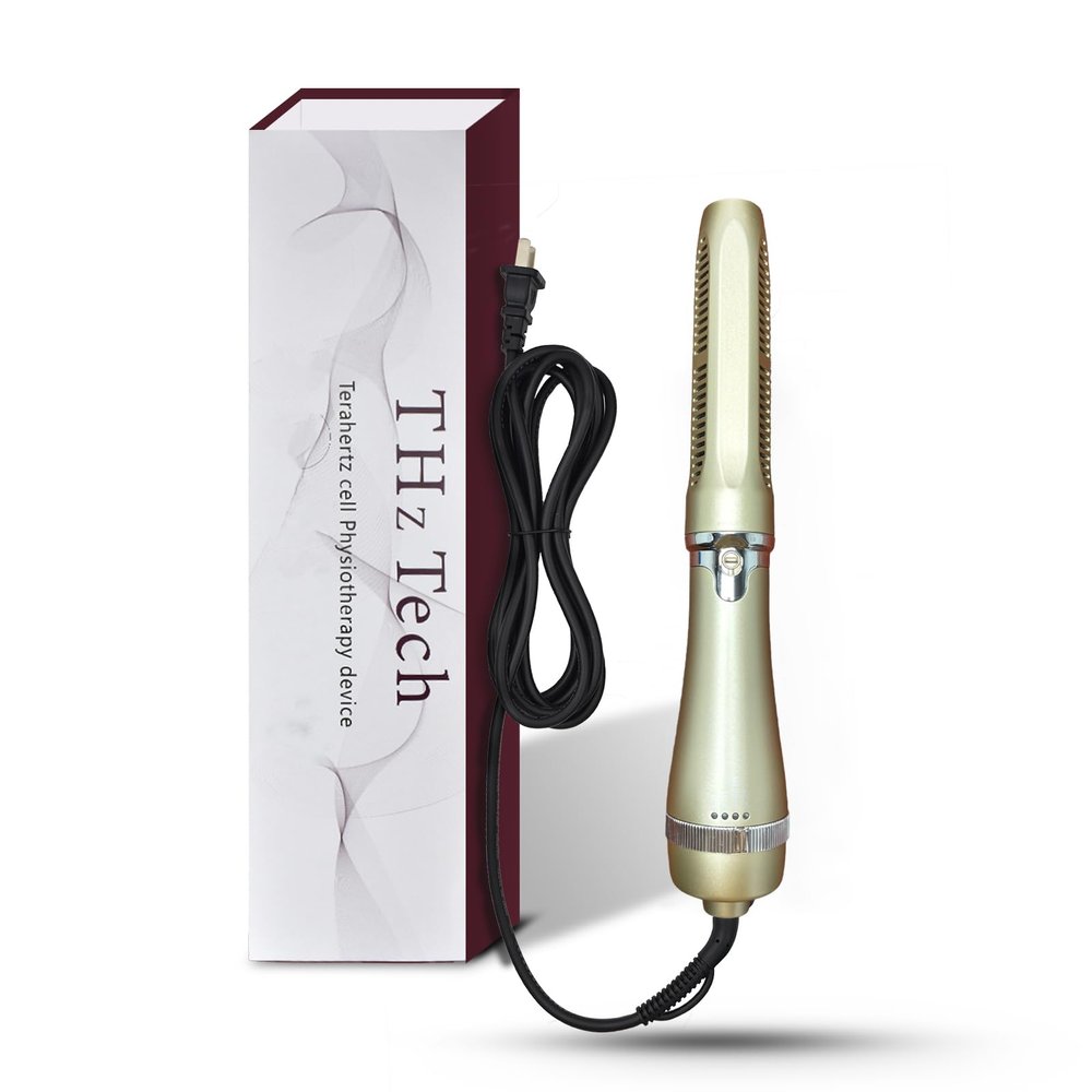 7.0 Terahertz (THZ) Wand, Health Physical Therapy Board, Electric HeatingTherapeutic Massage/Body/Water Enhanced Terahertz Frequency Wand Gold