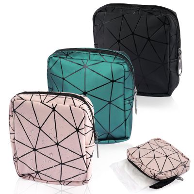 3 Pcs Sanitary Pad Storage Bag, Portable Sanitary Towel Holder Reusable