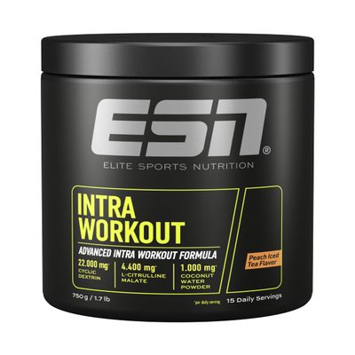 ESN Intra Workout, 750 g, 15 Servings, Peach Iced Tea