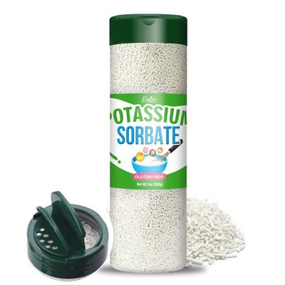 Potassium Sorbate, 200g Pure Food Grade Potassium Sorbate for Wine Making, Brewing Supplies, Premium Food Preservative and Stabilizer for Preserving Candy, Cakes, Cookies, Jam, Home Brewing