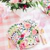 120Pcs Flower Paper Napkins Happy Flower Day Disposable Paper Napkins Flower Luncheon Napkins for Flower Festival Dinner Party,6.5 * 6.5 Inch 6 view 3