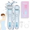 2025 New Bleumy Razor, Wet & Dry Bleumy Painless Electric Razor, 2 in 1 Electric Shaver Razors for Women, Ipx7 Waterproof Multifunctional Shaver for Women, Use for Armpit Legs Face Hairs (Blue) view 1