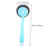 Ipetboom Sturdy Steel Wire Ball Brush Cleaning Tool for Kitchen Dishwashing Brush Long Handle for Sink Cleaning view 2