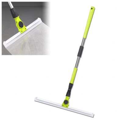 RYJYQYX Rubber Broom for Pet Hair Hardwood Floor, with 51 Long Handle Rubber Broom for Pet Hair Hardwood Floor, Silicone Broom Cleans Glass,Fine Dust,Hair,Liquids,Large:50130cm