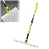 RYJYQYX Rubber Broom for Pet Hair Hardwood Floor, with 51 Long Handle Rubber Broom for Pet Hair Hardwood Floor, Silicone Broom Cleans Glass,Fine Dust,Hair,Liquids,Large:50130cm view 1