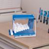 Cotton Roll Holder, Dentist Cotton Roll Holder, Dentist Cotton Roll Dispenser, Press Type, Dentist Organizer, Dentist Container, Cone Holder Case view 3