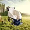 HUIBBGO Wheelchair Cover, Winter Electric Wheelchair Blankets, With Zipper and Villus Wheelchair Accessories, Universal Fit view 2