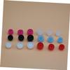 KOMBIUDA 24pcs Silica Gel In-ear Headphones Earplugs for Earphone Comfortable Earmuffs Sleeping Ear Plugs Made of Silicone Gel Random Color view 2