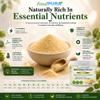 Food PURA 450g Brewers Yeast Powder - Non De Bittered- 100% Natural Source of B Vitamins, Protein & Minerals Supports Immune System, Healthy Skin, Hair & Nails view 4