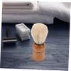 FRCOLOR Brush Grip Retro Handle and Beard with Wooden Shaving Boar Lightweight Bristle for Comfortable Tool Use for Grooming and Travel view 4
