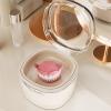 Denture Soaking Box - Transparent Braces Cleaning Box | Portable Denture Baths Denture Box Hygienic Storage Solution for Oral Care view 3