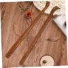 HAPINARY Tickler Retractable Back Scratcher Sandalwood Body Massager for Home Use Portable Design view 2