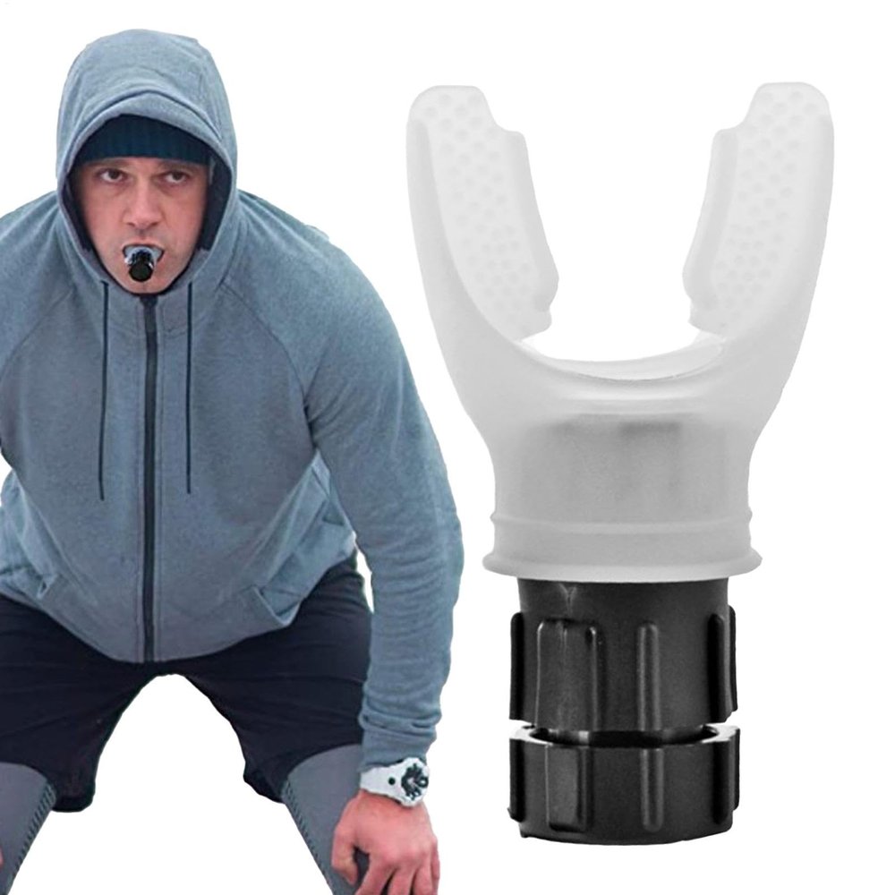 Athletes Lung Trainer- Lung Trainers, Breath Boosters, Respiratory Trainers | Athletes Breath Booster Lung Trainer, Portable Breath Exerciser with Adjustable Intensity Knob for Respiratory Health