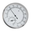 Brrnoo 2 in 1 Stainless Steel Indoor Thermometer for Hammam, Sauna, Hygrometer, Humidity Monitor, Temperature Hygrometer view 2