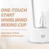 AOOWU Protein Shaker Bottle, 450ML USB C Rechargeable Electric Protein Shake Bottle, Made with Tritan, BPA Free, Leakproof Shaker Bottle Mixer, Portable Mixer Cup, Protein & Supplement Shaker Bottle view 4