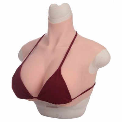 Crossdresser Silicone Breast Forms,Plus Size Realistic Women Breastplate G-S Cup Soft Fake Boobs for Transgender,Color 3,Silicon G cup