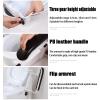 Raised Toilet Seat with Armrests Adjustable Height Disability Aid - Elderly & Disabled Bathroom Safety Seat for Safety and Comfort view 3