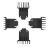 BESTBOMG Slide Combs Comb Guide Compatible with Haircut Accessories, Attachment Comb Set Coloured Limit Combs Guide Comb Trimmer Attachments (Black) view 1