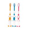Healeved 6pcs Kids Toothbrush Set with Soft Bristles for Comfortable Cleaning, Plastic Non-Slip Handle Design, Suitable for Children Aged 2-5, Bathroom Accessories for Daily Dental Care view 1