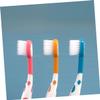 Healeved 6pcs Kids Toothbrush Set with Soft Bristles for Comfortable Cleaning, Plastic Non-Slip Handle Design, Suitable for Children Aged 2-5, Bathroom Accessories for Daily Dental Care view 2
