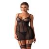 Obsessive Women Nuites Chemise Black S/M view 1