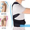 XFZJCHAP Corrector Back Brace Clavicle Support Stop Slouching Hunching Adjustable Trainer(XX-Large) view 3