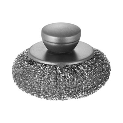 Stainless Steel Scourers Sponges Long Handled Metal Scrubber Pot Scrubbers