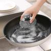 Stainless Steel Scourers Sponges Long Handled Metal Scrubber Pot Scrubbers view 2