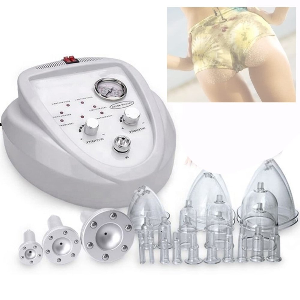 Physical Breast & Buttcock Enlarger Vacuum Cupping Therapy Natural Breast Enlargement Machine Professional Big Breast Machine Cavitation Machine