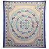 Wall Hanging / Spread - Elephant Mandala - Blues view 1