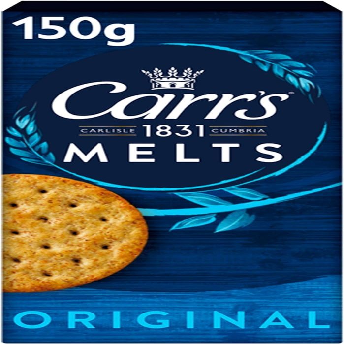 Melts Original Crackers 150g Tasty And Twisty Gift Hamper For Birthday,Christmas,Easter,New Year (Pack Of 2)