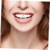 BELLIFFY Zircon Grills for Jewelry Fake Vampire Fangs Mouth Grills for Men Caps for Halloween Costume Party view 4